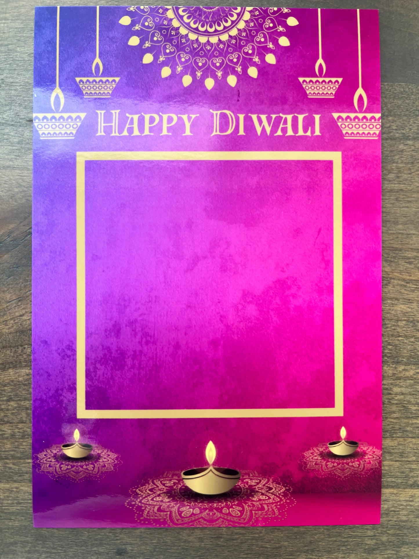 Diwali card stock/Photomagnet